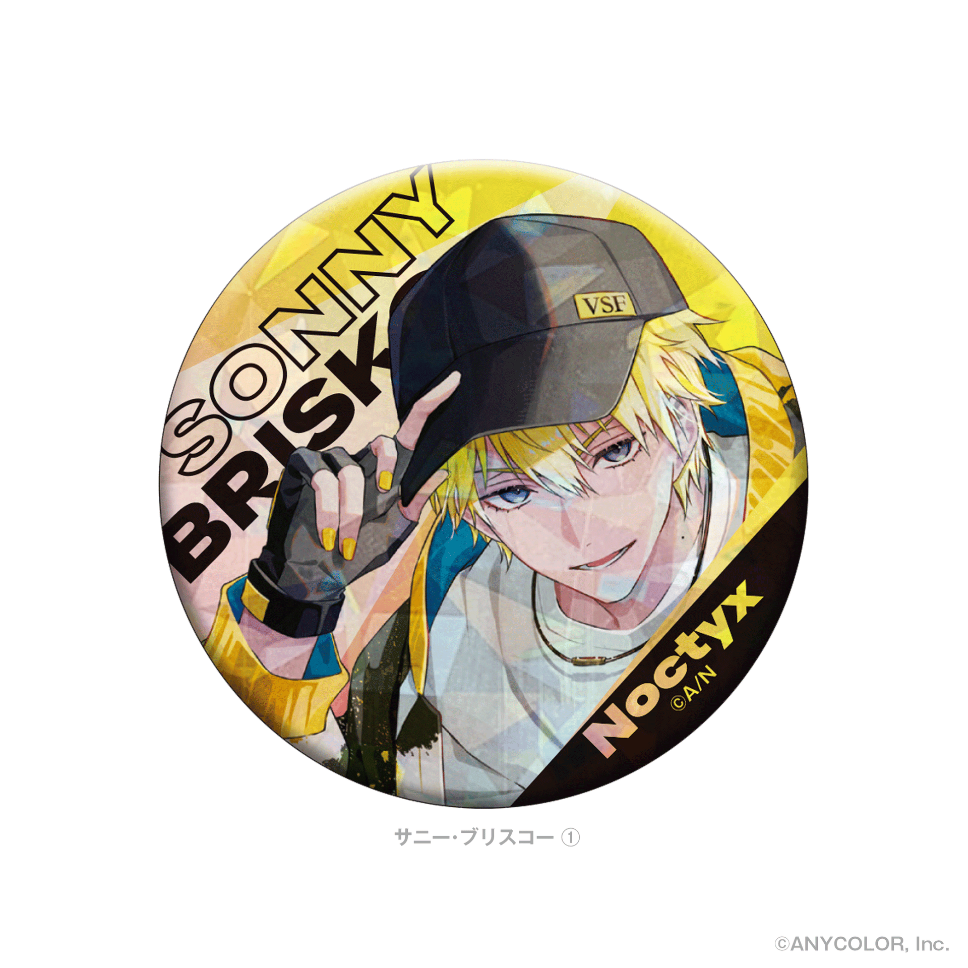 Noctyx ホログラム缶バッジ – Cyber Goods Store