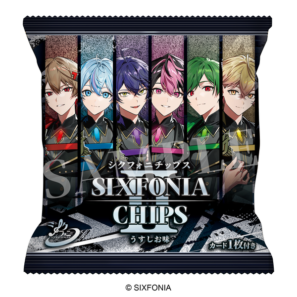 シクフォニ SIXFONIA カード 全25種 フルコンプ　チプカ2 SIXFONIAchips2_PKG_0d7e8790-