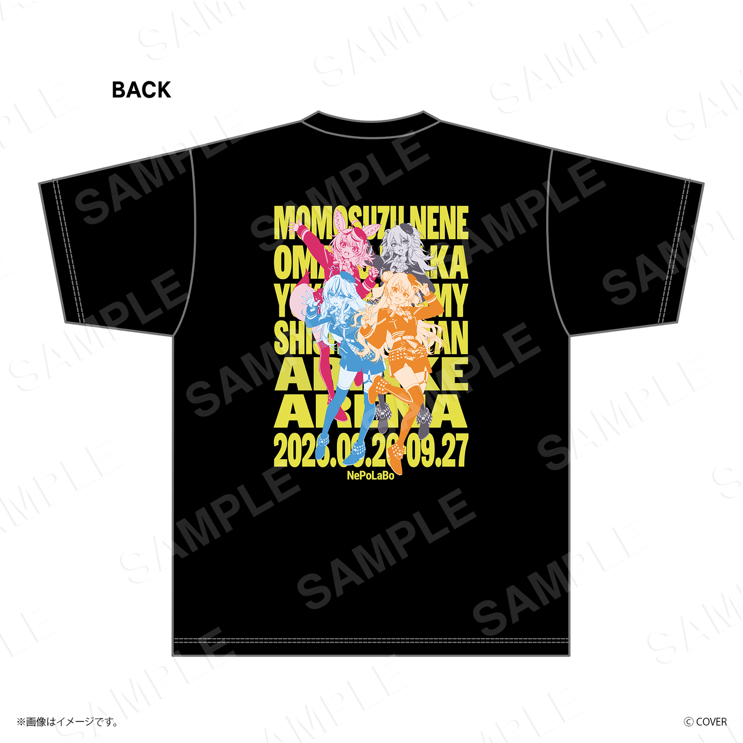 【ねぽっくす！】 ユニットグラフィックTシャツ