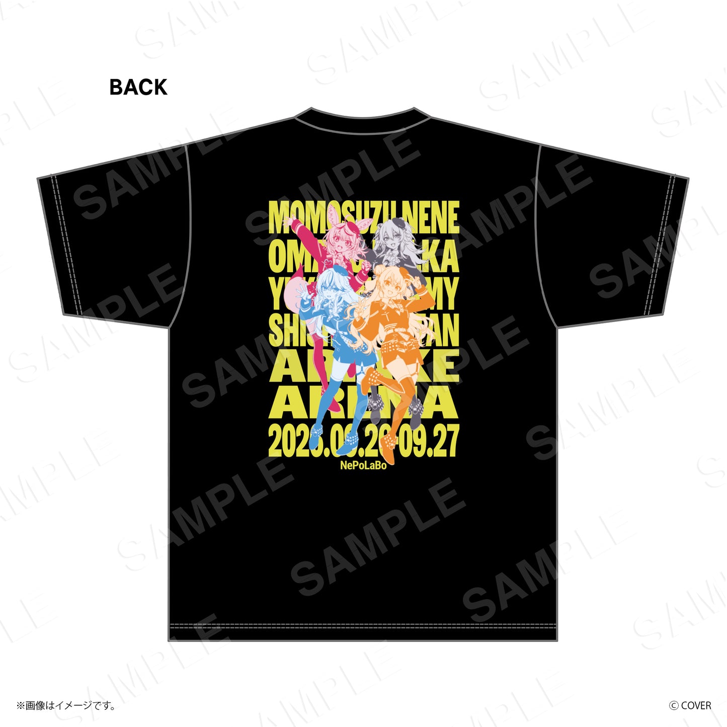 【ねぽっくす！】 ユニットグラフィックTシャツ