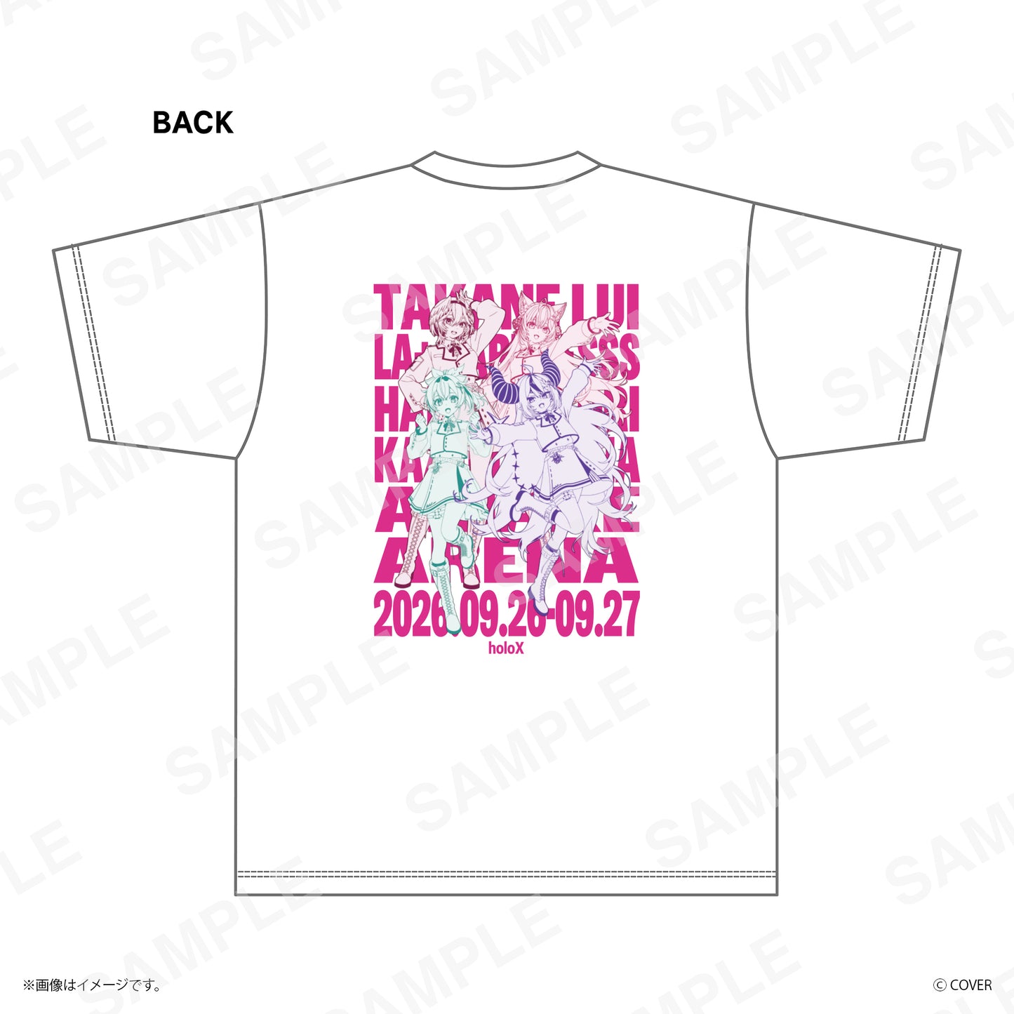 【ねぽっくす！】 ユニットグラフィックTシャツ