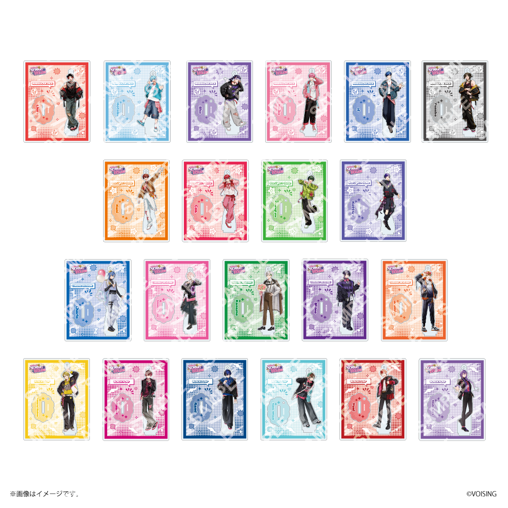 【VOISING HOLIDAY】 アクリルスタンドキーホルダー