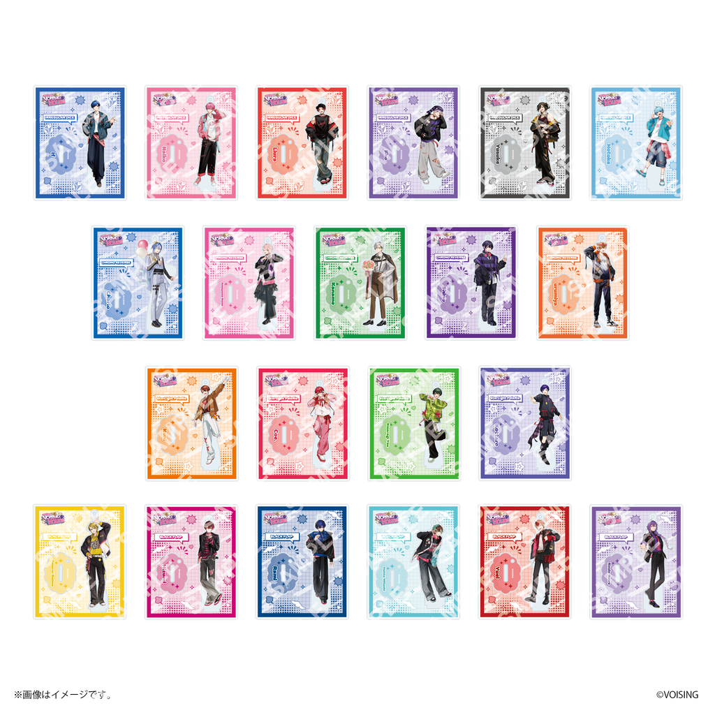 【VOISING HOLIDAY】 アクリルスタンドキーホルダー