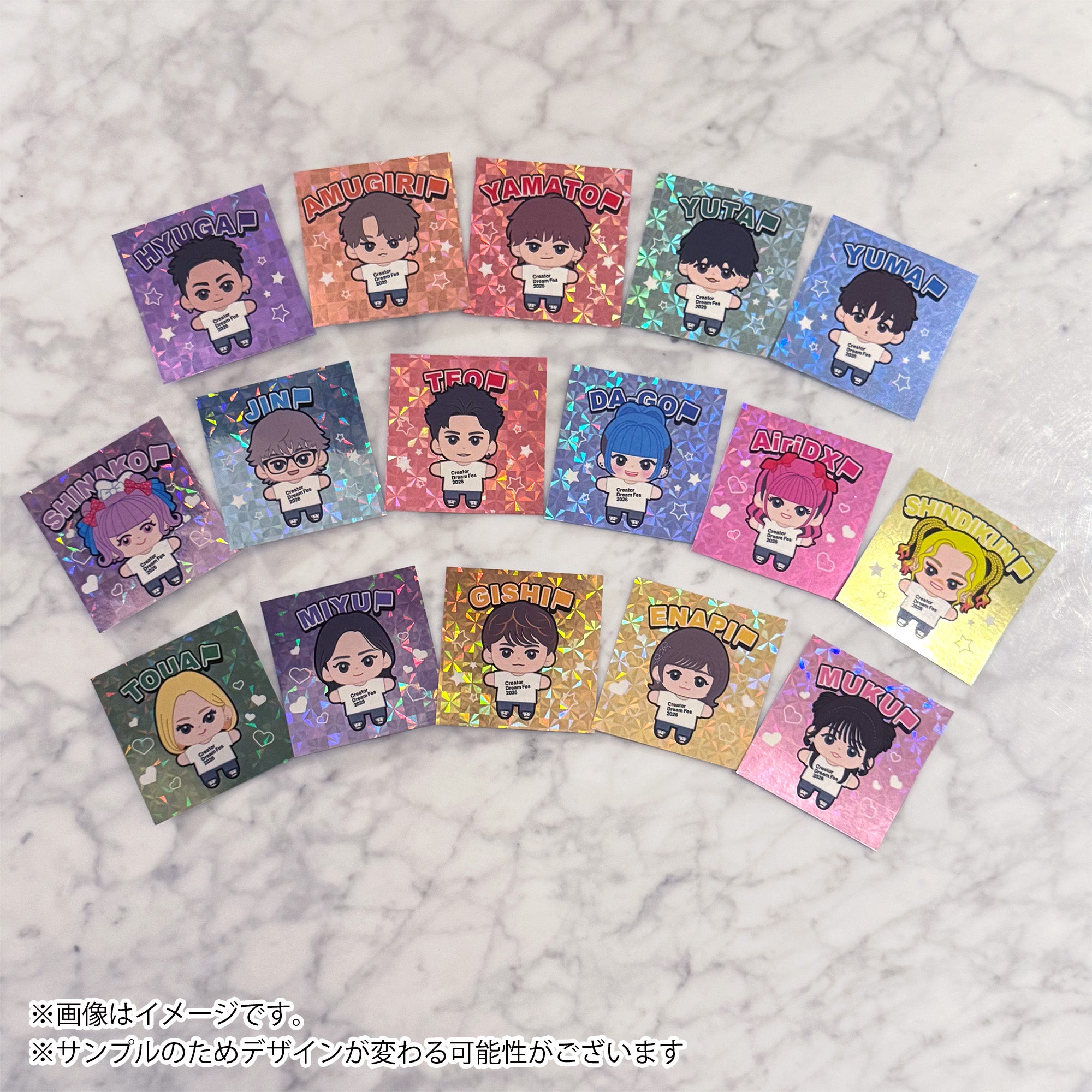 Creator Dream Fes 2026】 Creator's キラキラステッカー – Cyber