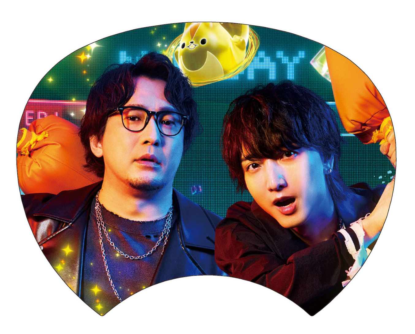 声優と夜あそび 2025』キービジュアルうちわ – Cyber Goods Store