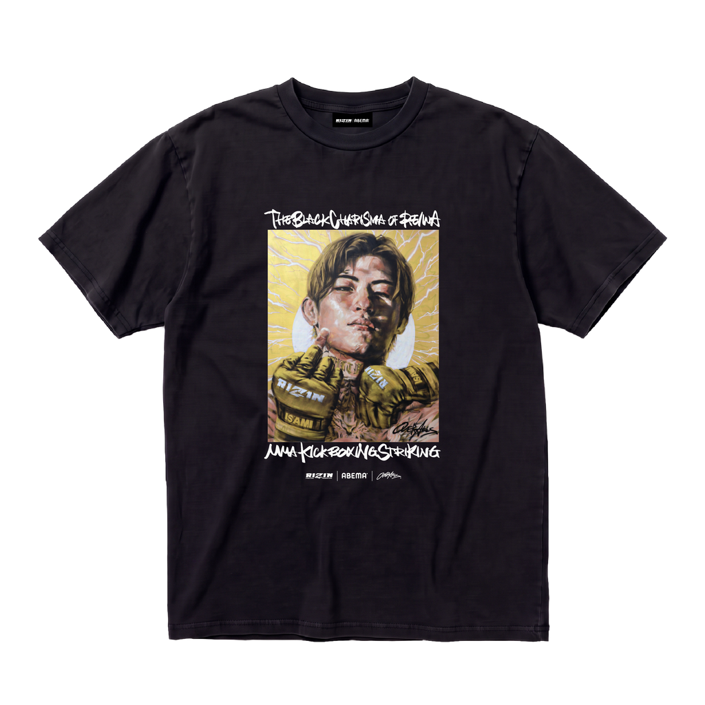 【超RIZIN.5】平本蓮☓OVER ALLs T-shirt（Black）