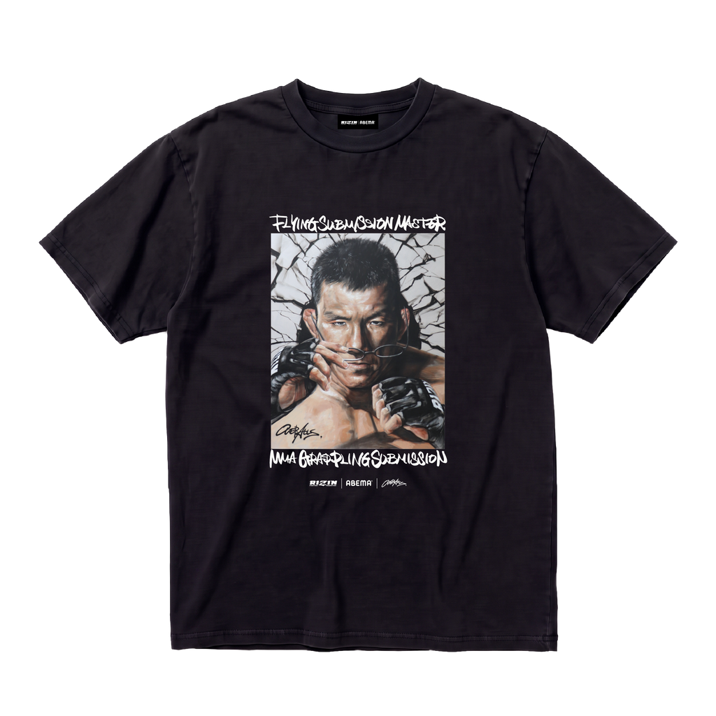 【超RIZIN.5】青木真也☓OVER ALLs T-shirt（Black）