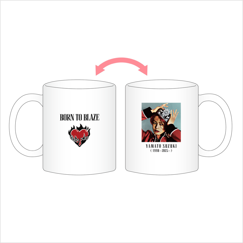 【BORN TO BLAZE】 YAMATOメモリアルマグカップ