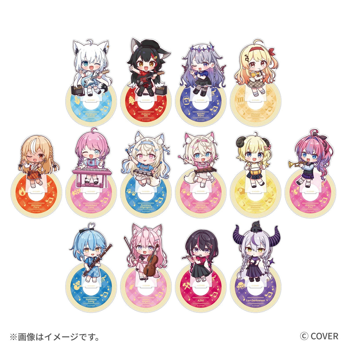hololive BASE on Tour! 2026 Duet Stage! CD風アクリルスタンド