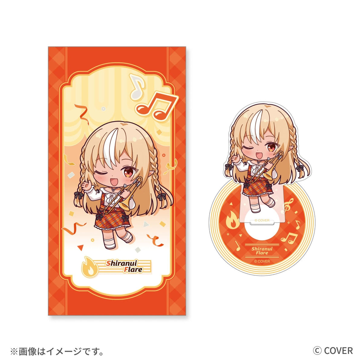 hololive BASE on Tour! 2026 Duet Stage! CD風アクリルスタンド