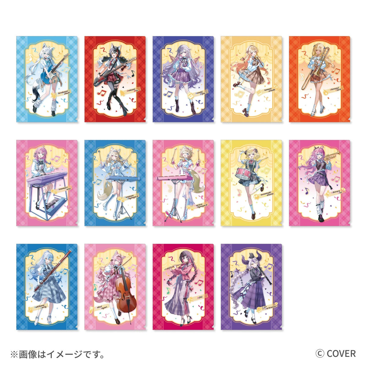 hololive BASE on Tour! 2026 Duet Stage! クリアファイル