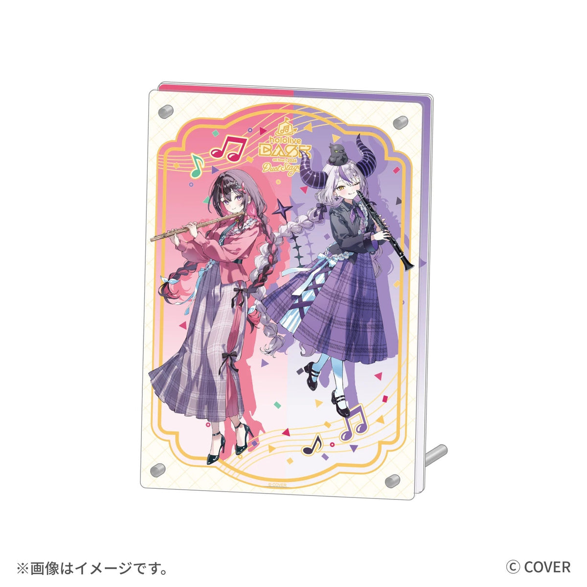 hololive BASE on Tour! 2026 Duet Stage! 2層アクリルパネル