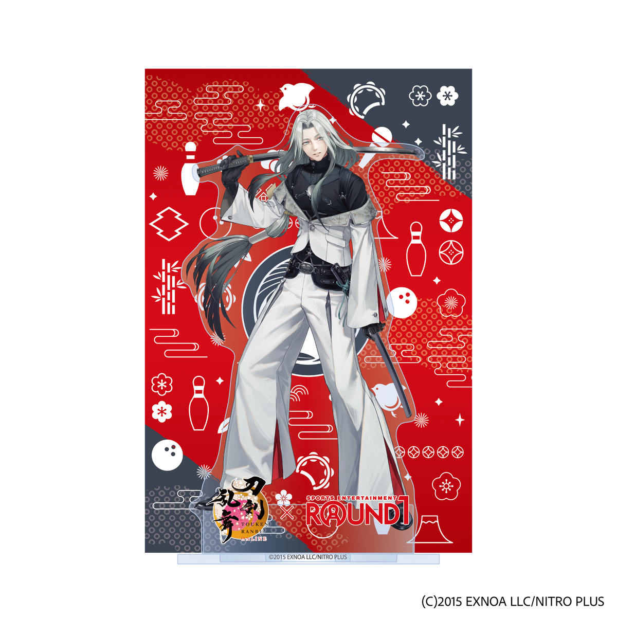 刀剣乱舞ONLINE ポストカード付アクリルスタンド ROUND1 Ver.