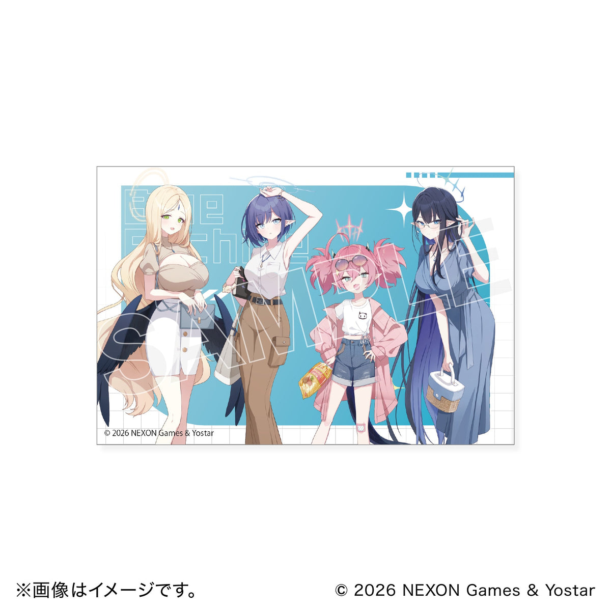 【BOX】ブルーアーカイブ ランダムポストカード
