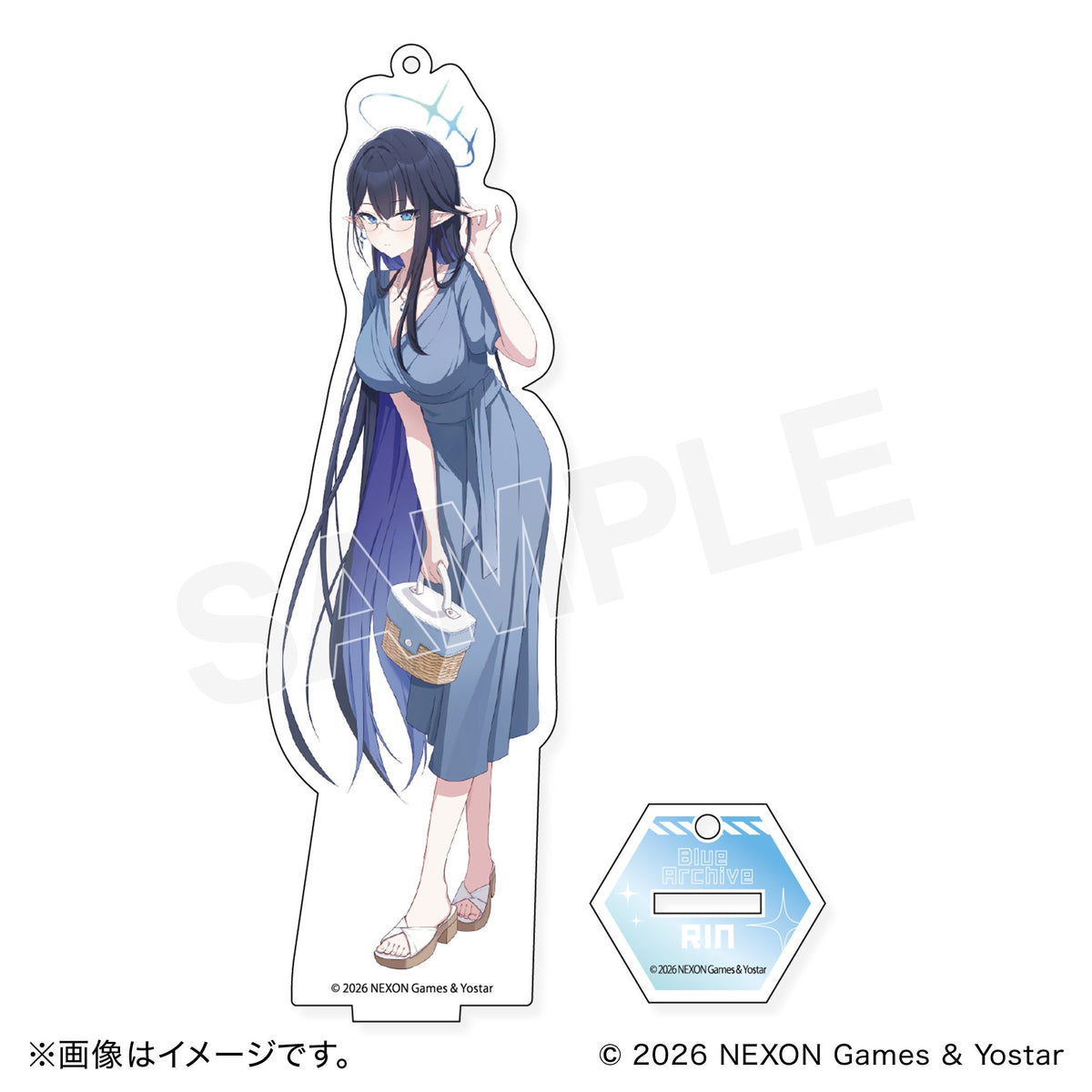 ブルーアーカイブ アクリルスタンドキーホルダー