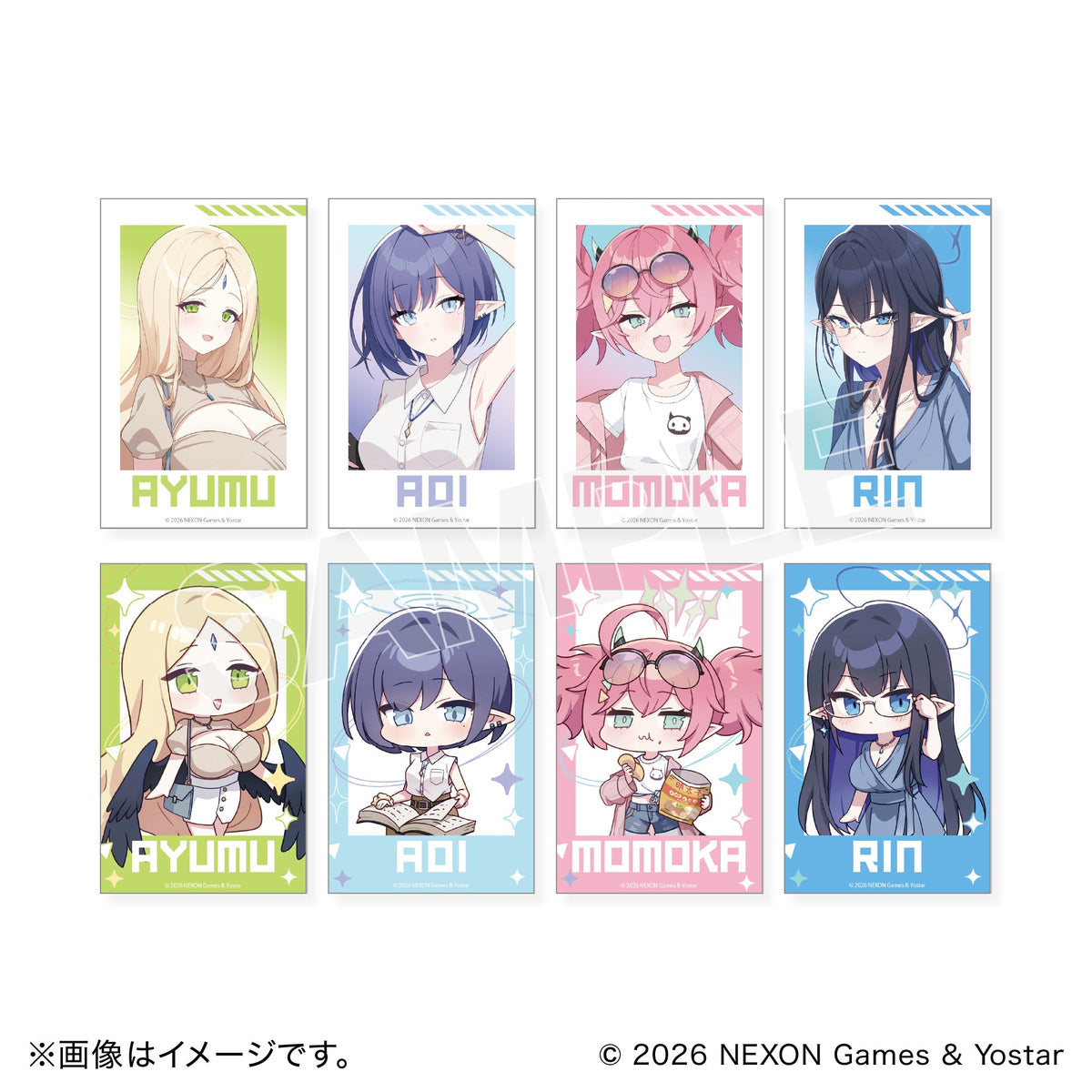 【BOX】ブルーアーカイブ ランダムインスタントフォト風カード
