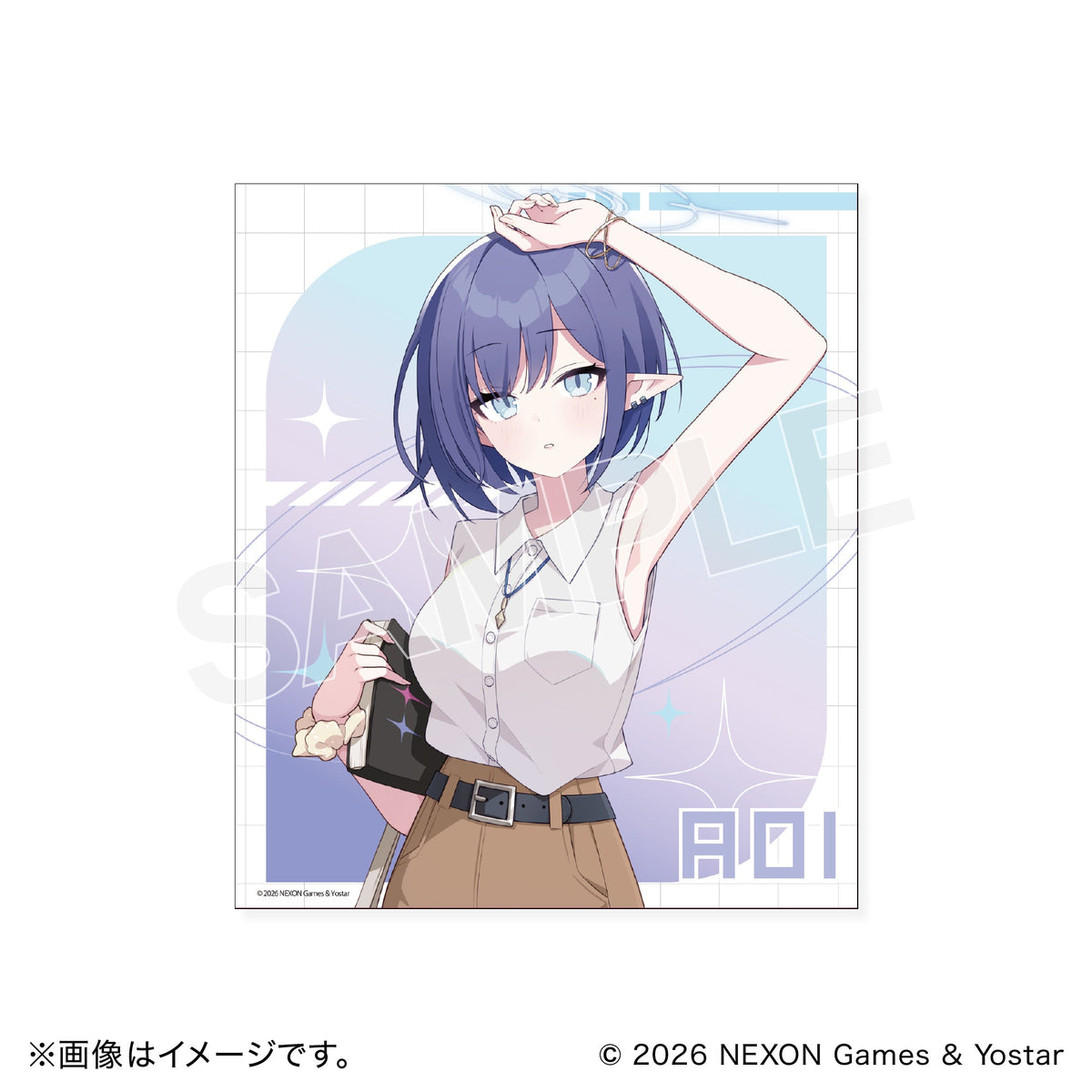 ブルーアーカイブ ミニ色紙