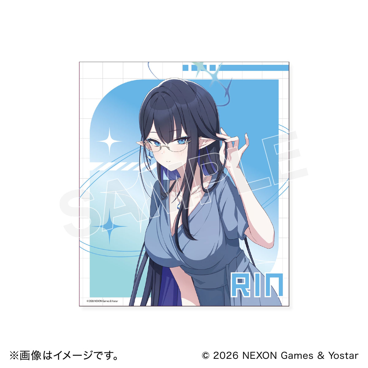 ブルーアーカイブ ミニ色紙