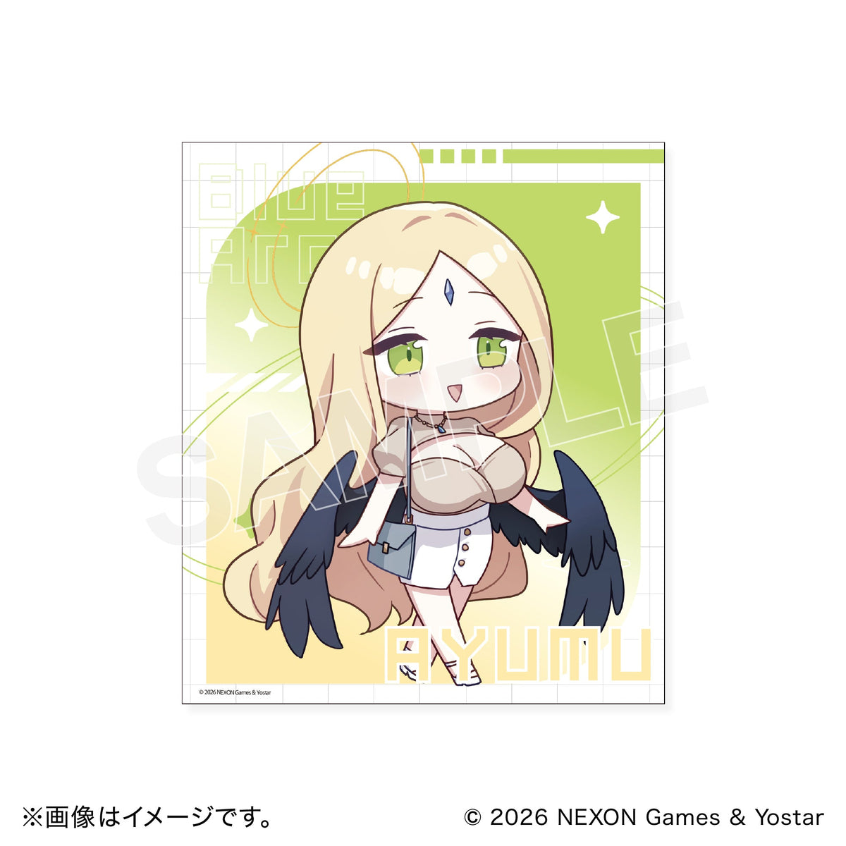 ブルーアーカイブ ミニ色紙