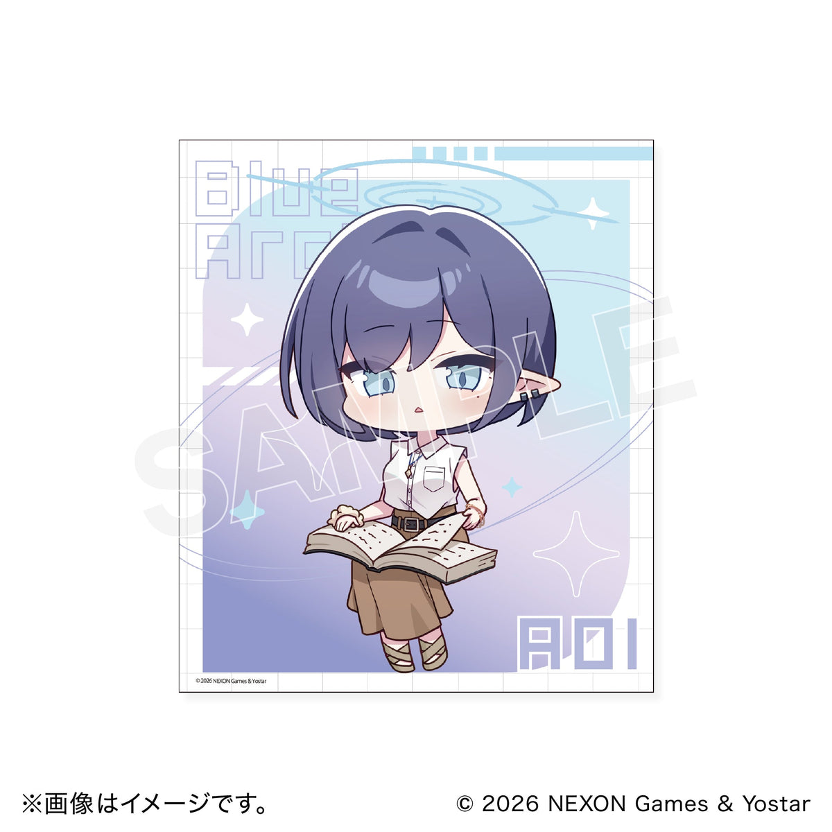 ブルーアーカイブ ミニ色紙