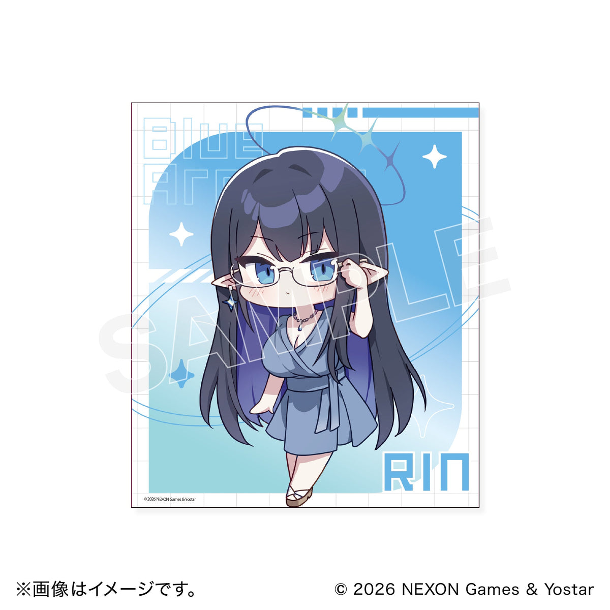 ブルーアーカイブ ミニ色紙