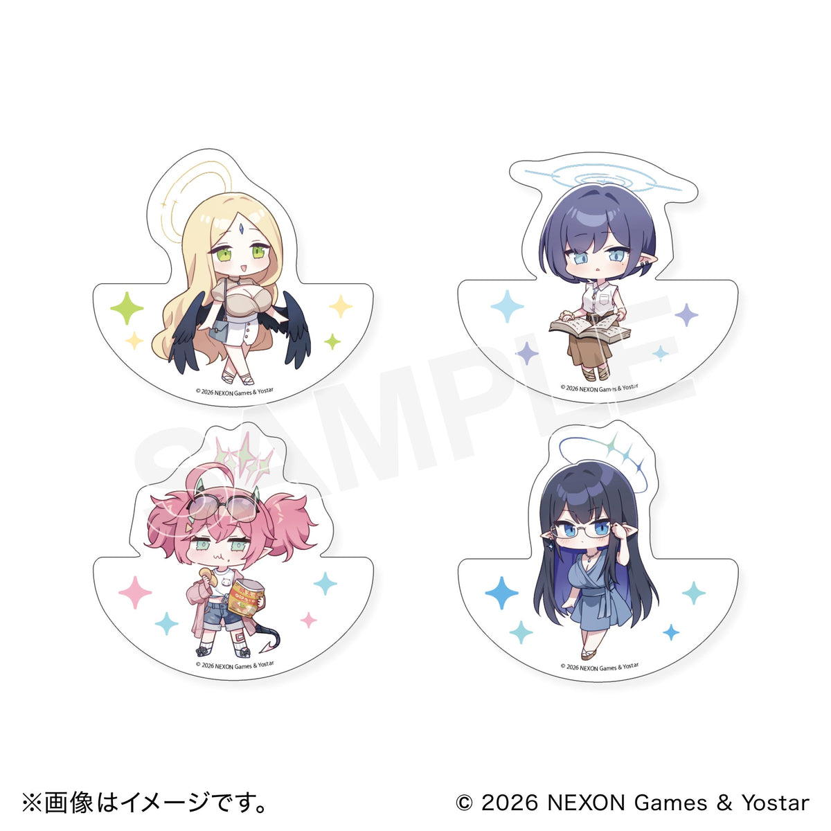 ブルーアーカイブ ゆらゆらアクリルブロック