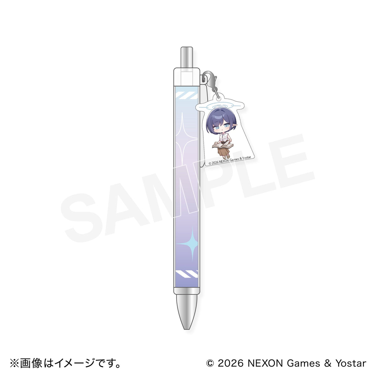 ブルーアーカイブ チャーム付きボールペン