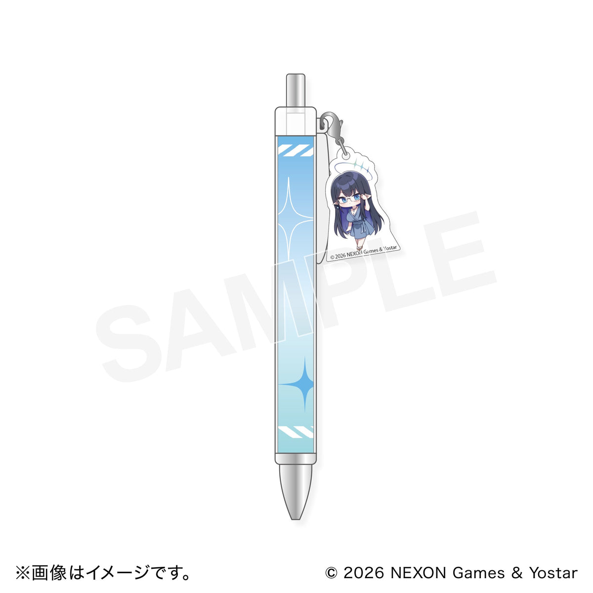 ブルーアーカイブ チャーム付きボールペン