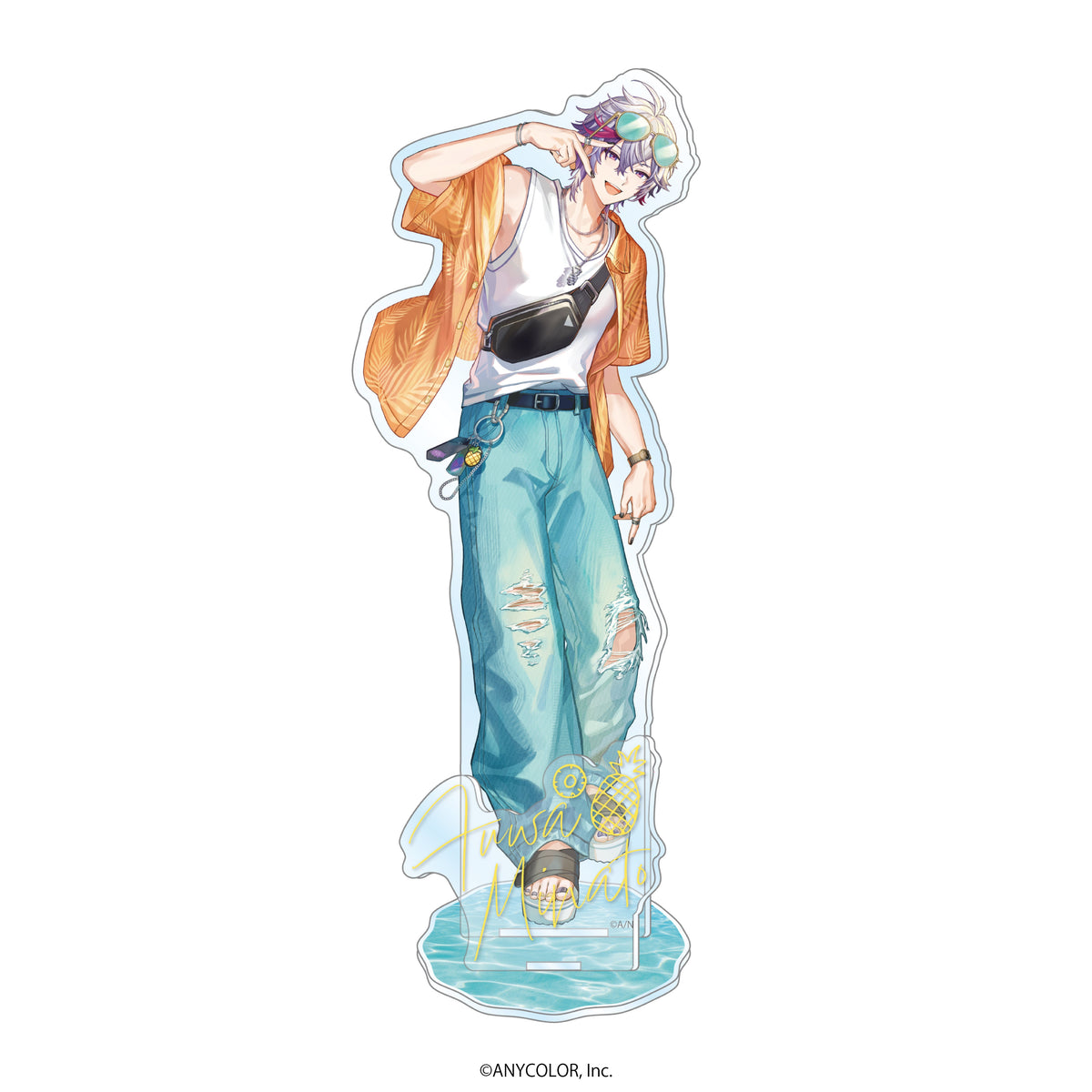 ふわぐさ×ナゴパイナップルパーク アクリルスタンド