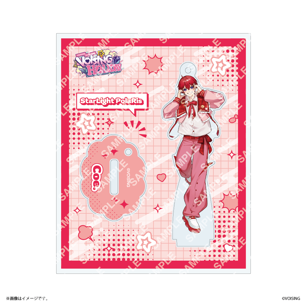 【VOISING HOLIDAY】 アクリルスタンドキーホルダー