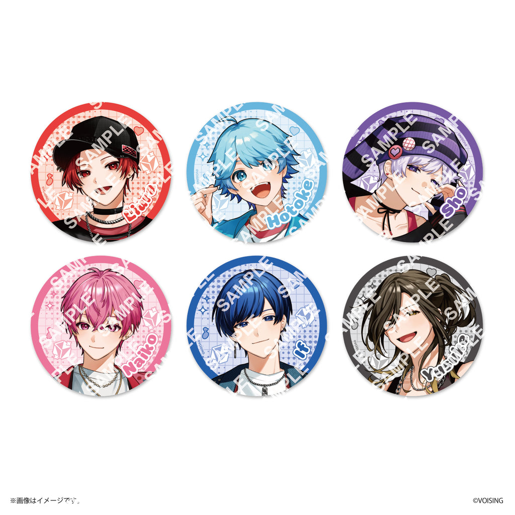 【VOISING HOLIDAY】 ランダム缶バッジ いれいす