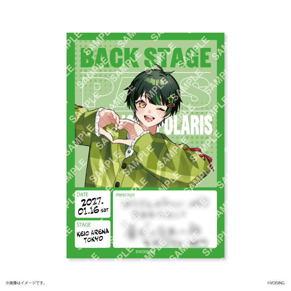 【VOISING HOLIDAY】 ランダムバックパス風ステッカー すたぽら