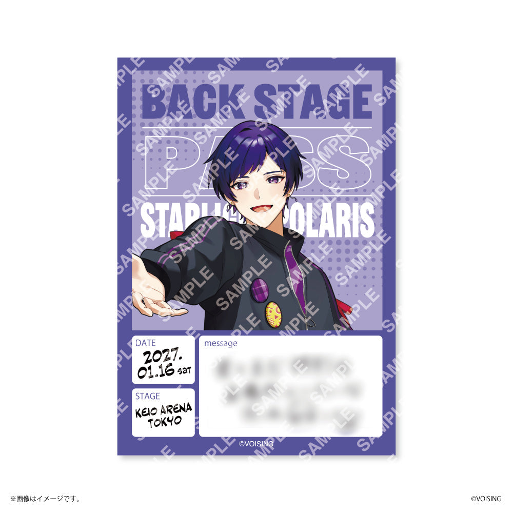 【VOISING HOLIDAY】 ランダムバックパス風ステッカー すたぽら