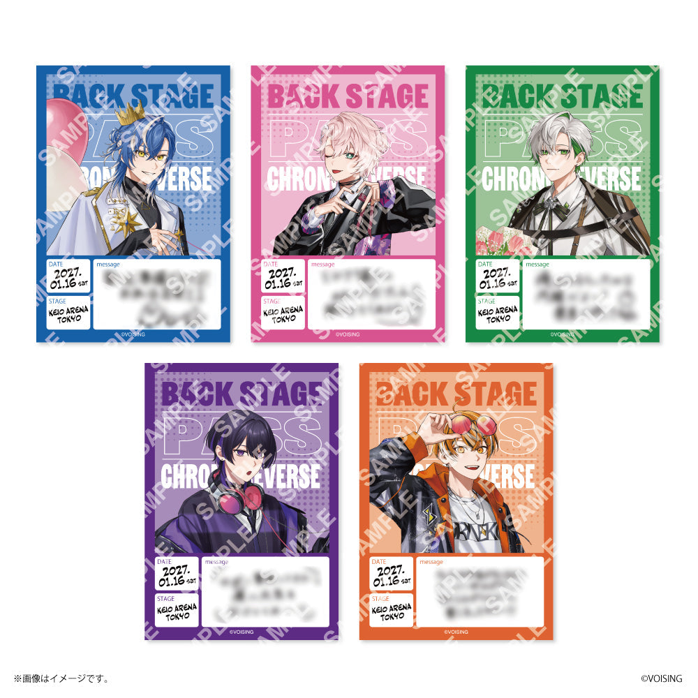 【VOISING HOLIDAY】 ランダムバックパス風ステッカー クロノヴァ