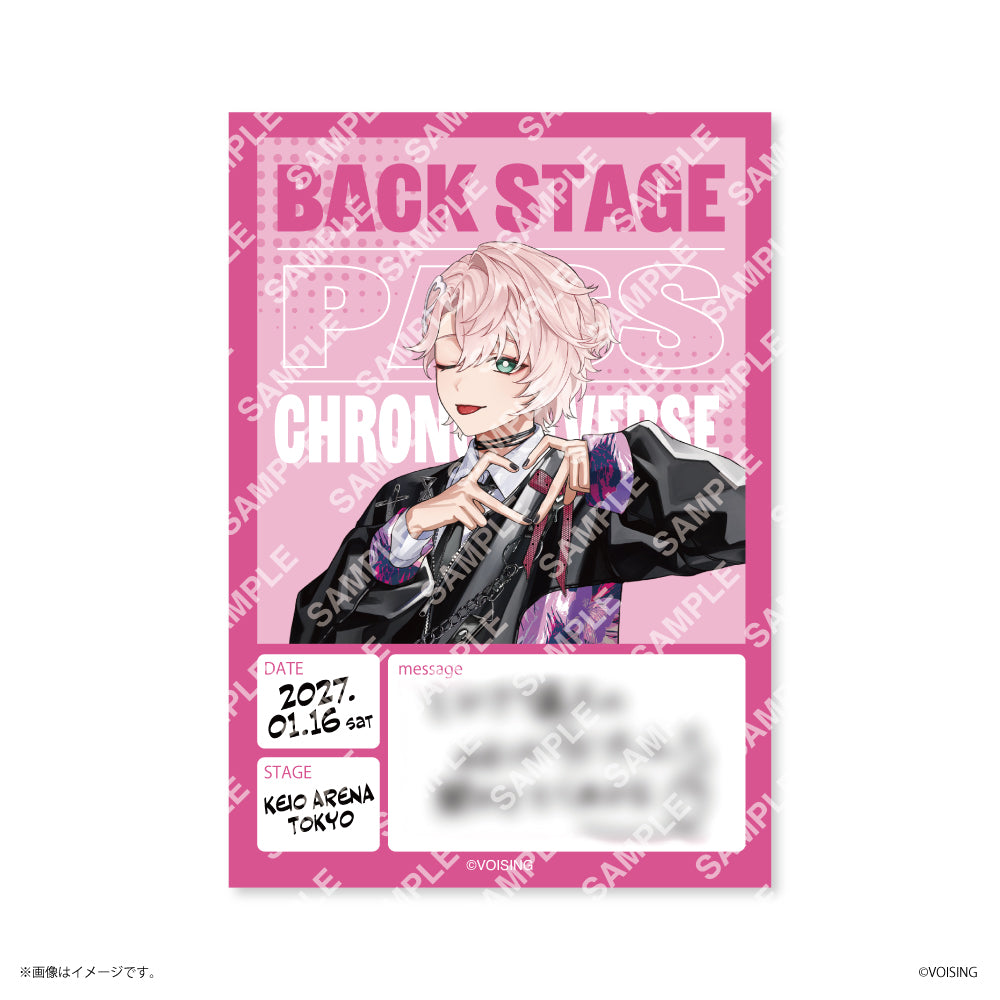 【VOISING HOLIDAY】 ランダムバックパス風ステッカー クロノヴァ