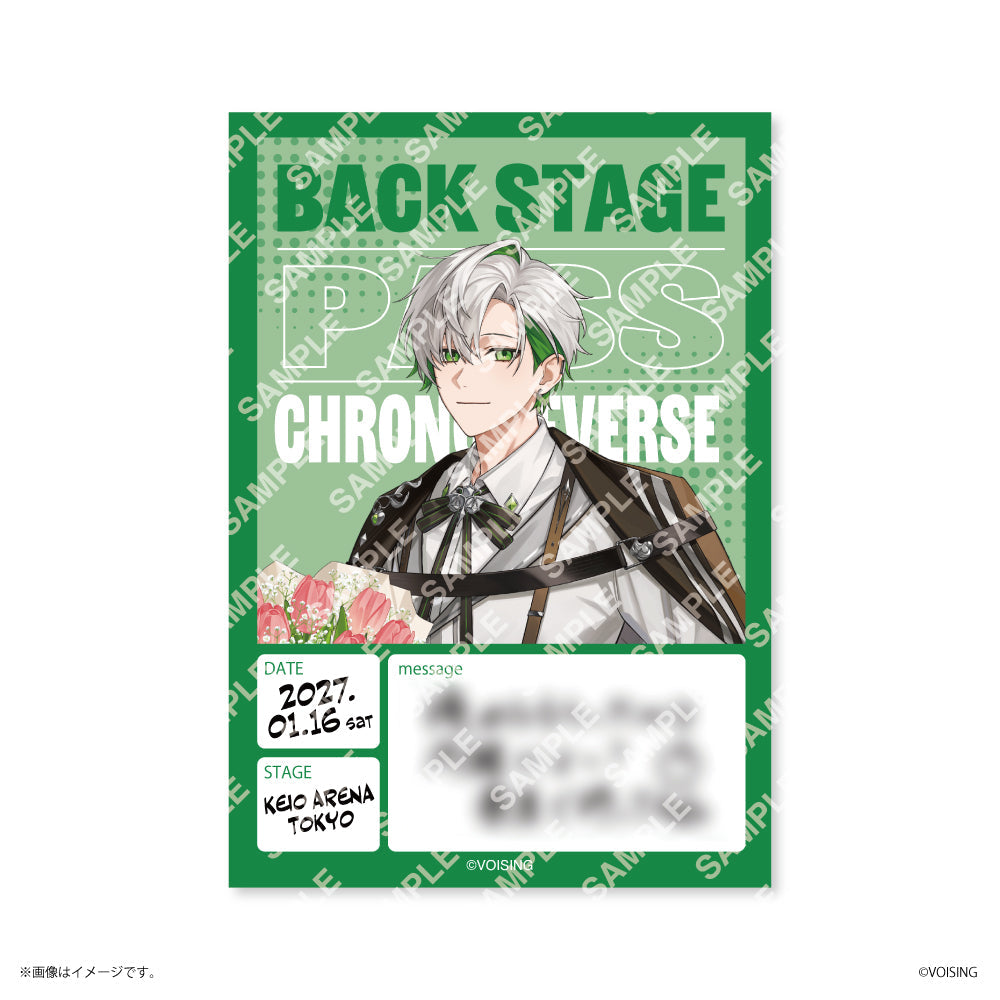 【VOISING HOLIDAY】 ランダムバックパス風ステッカー クロノヴァ