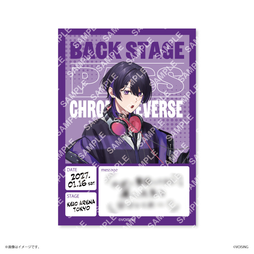 【VOISING HOLIDAY】 ランダムバックパス風ステッカー クロノヴァ