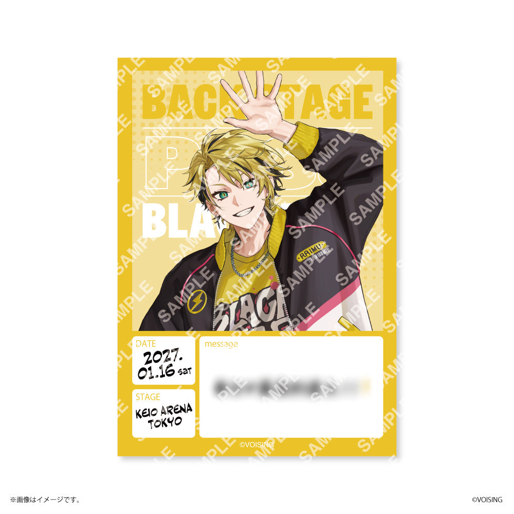 【VOISING HOLIDAY】 ランダムバックパス風ステッカー ブラフラ