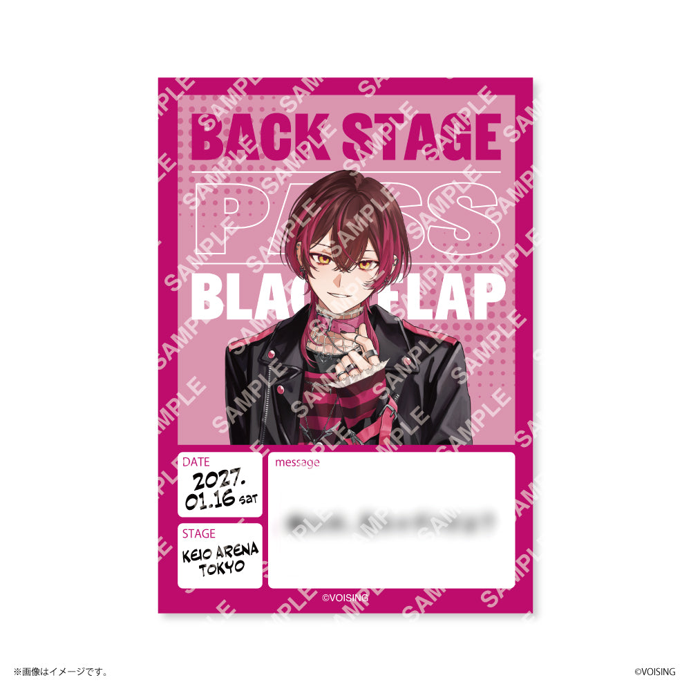 【VOISING HOLIDAY】 ランダムバックパス風ステッカー ブラフラ