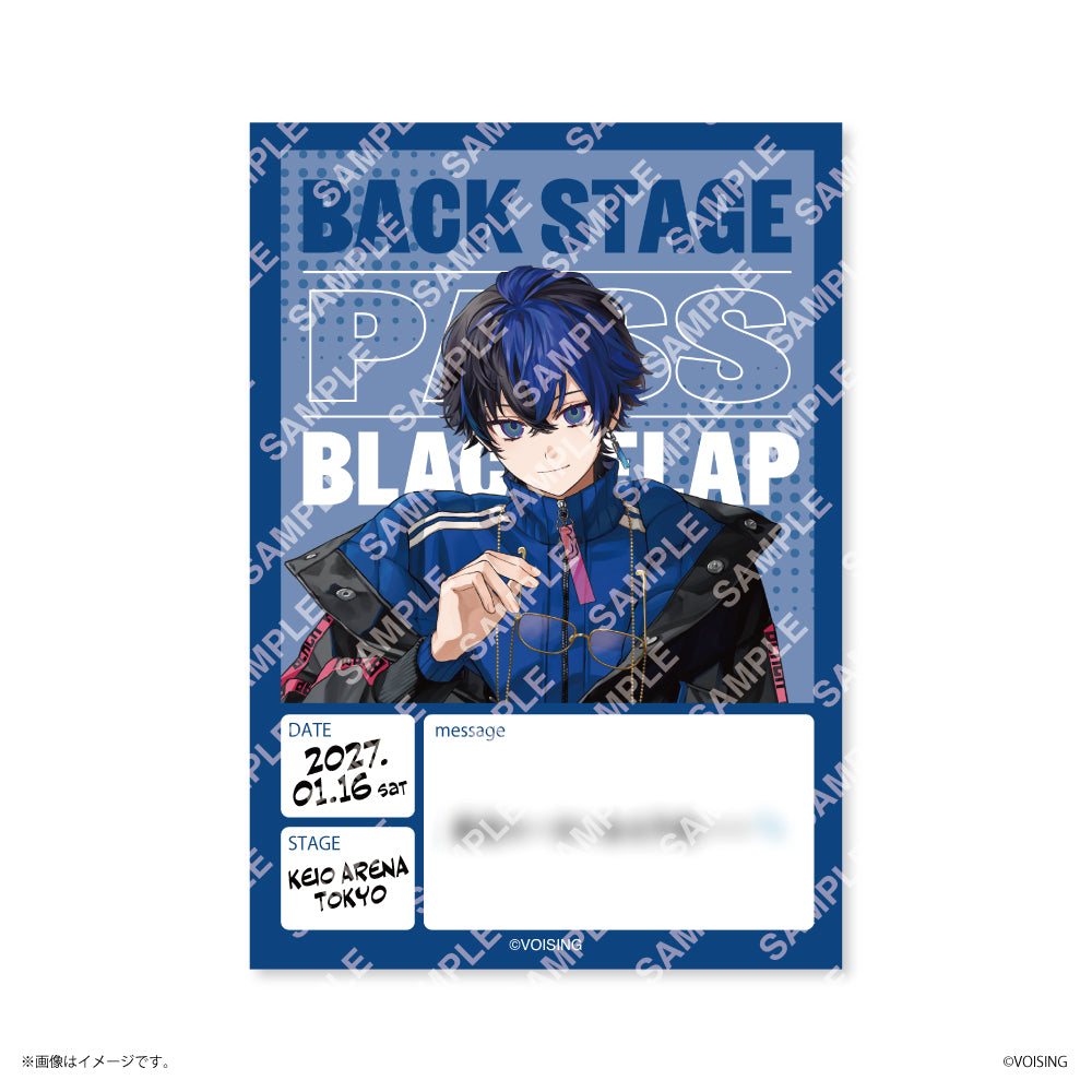 【VOISING HOLIDAY】 ランダムバックパス風ステッカー ブラフラ