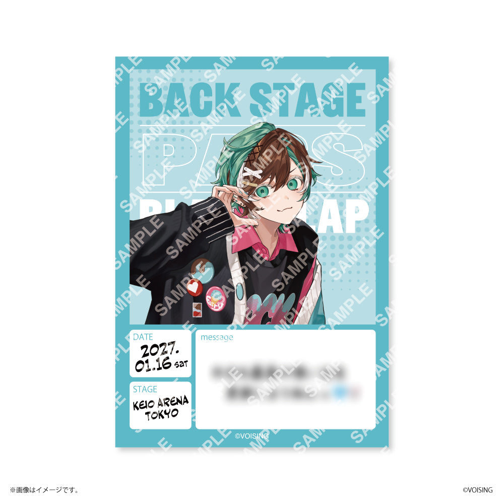 【VOISING HOLIDAY】 ランダムバックパス風ステッカー ブラフラ