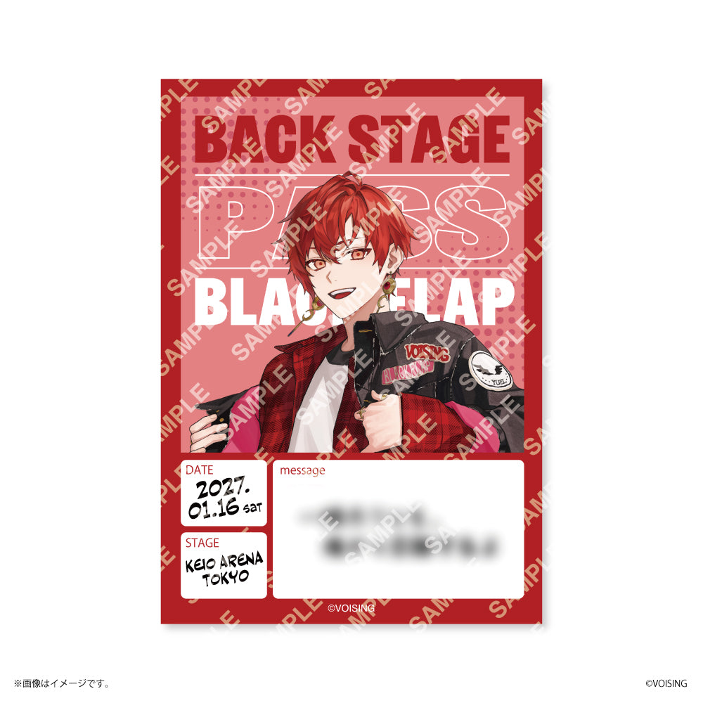 【VOISING HOLIDAY】 ランダムバックパス風ステッカー ブラフラ