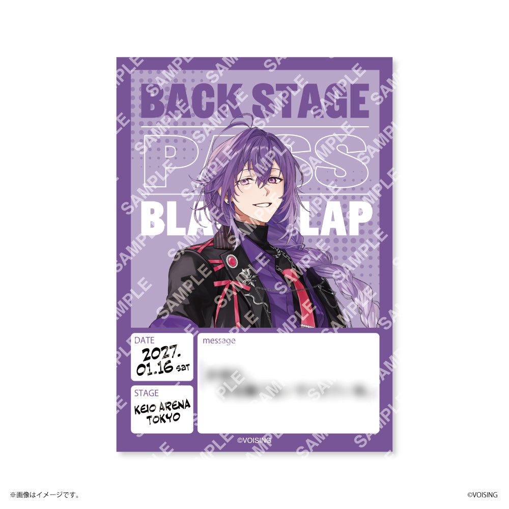 【VOISING HOLIDAY】 ランダムバックパス風ステッカー ブラフラ