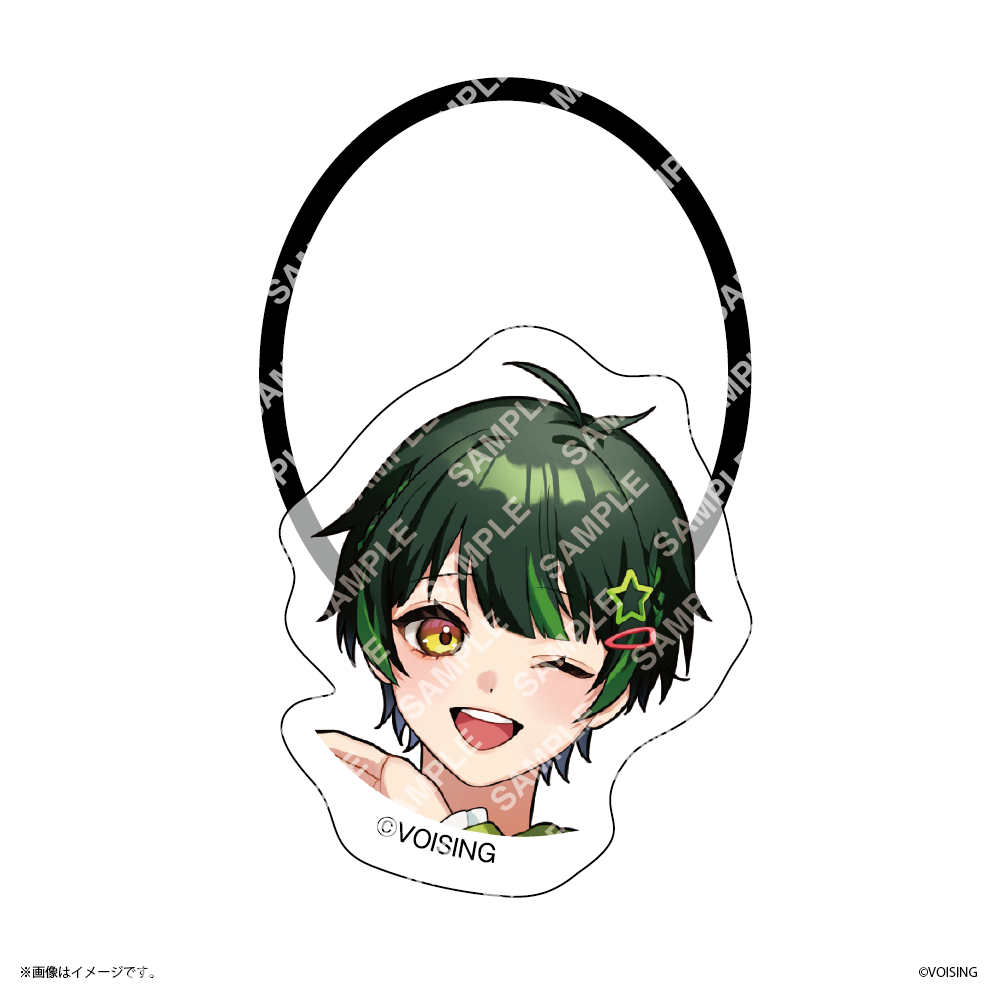 【VOISING HOLIDAY】 アクリルヘアゴム