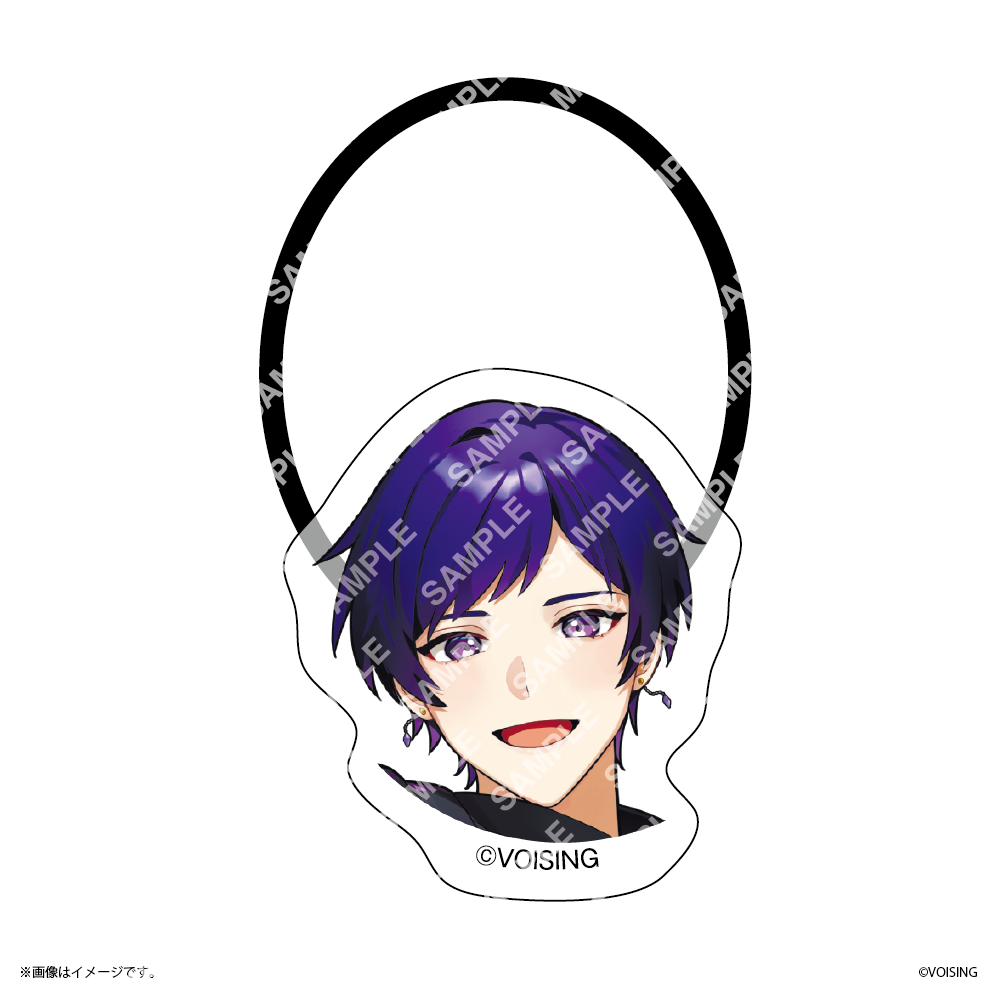 【VOISING HOLIDAY】 アクリルヘアゴム