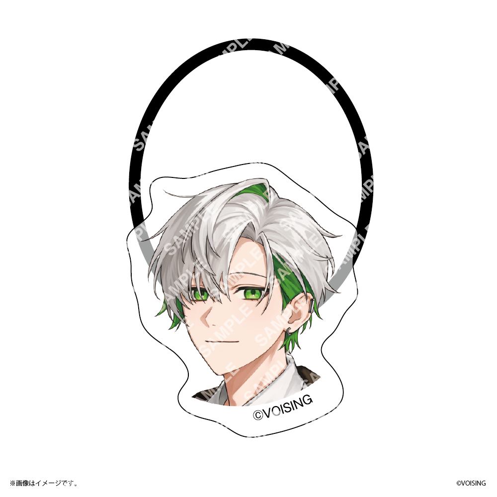 【VOISING HOLIDAY】 アクリルヘアゴム