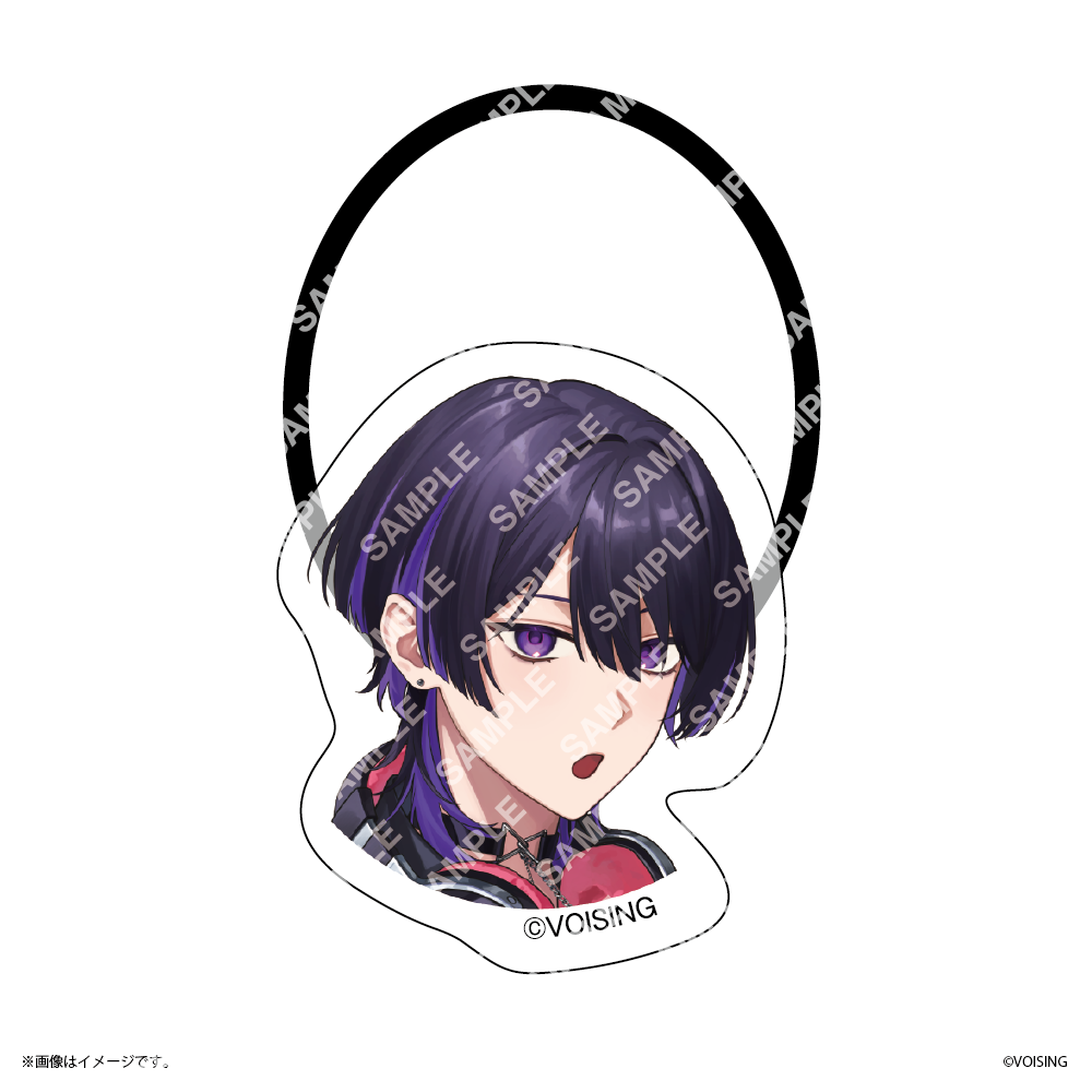 【VOISING HOLIDAY】 アクリルヘアゴム