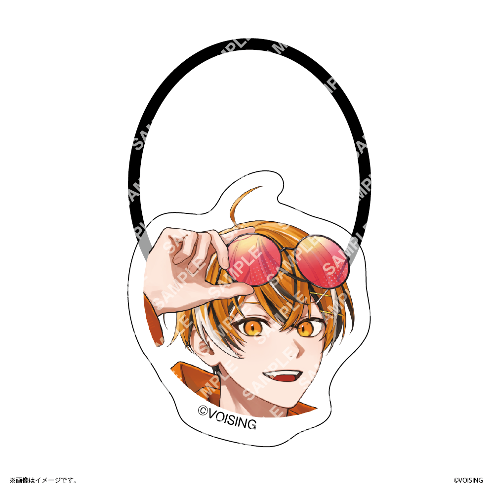 【VOISING HOLIDAY】 アクリルヘアゴム