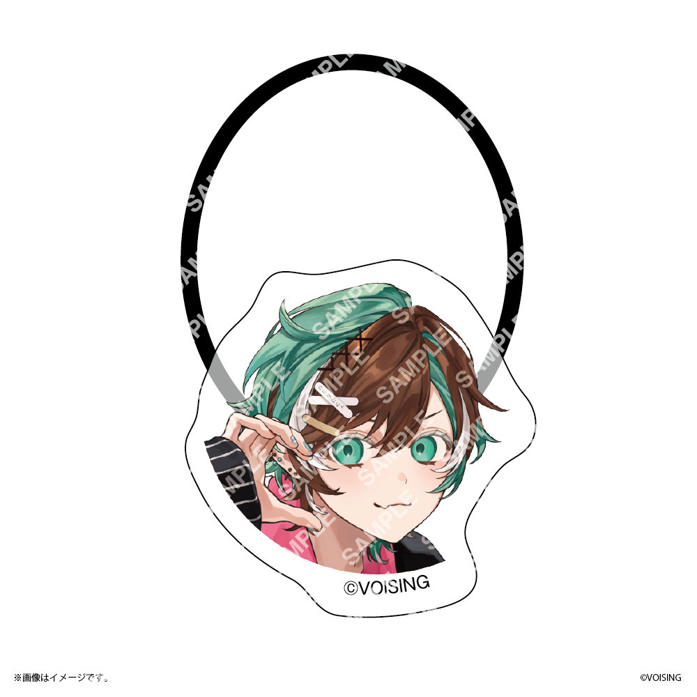 【VOISING HOLIDAY】 アクリルヘアゴム
