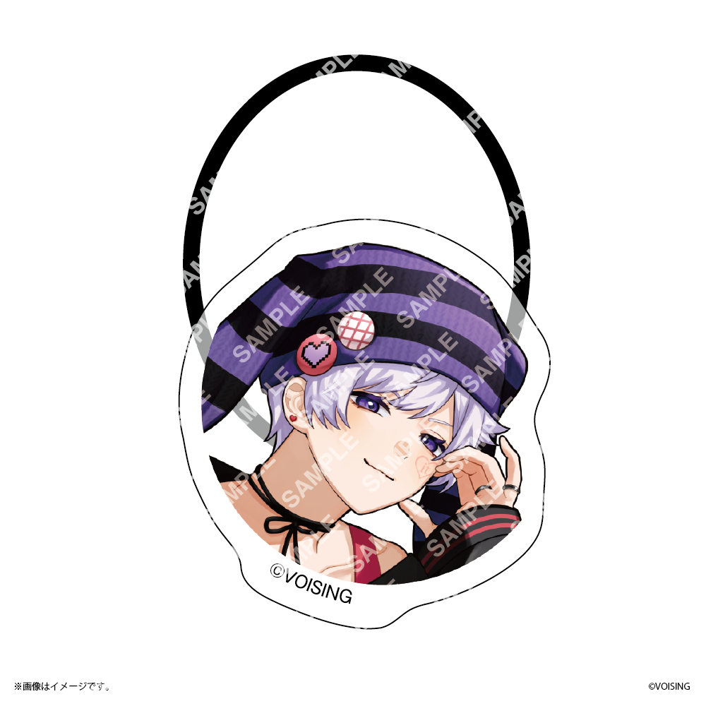 【VOISING HOLIDAY】 アクリルヘアゴム